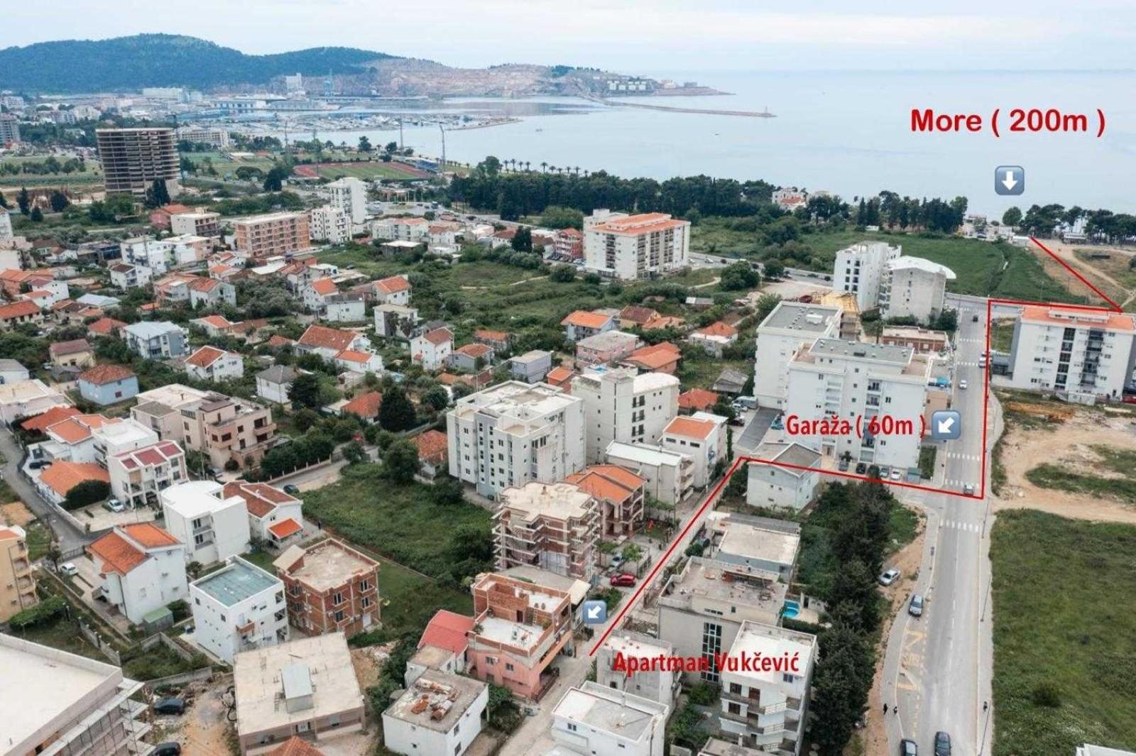 Apartmani Vukcevic Bar Kültér fotó
